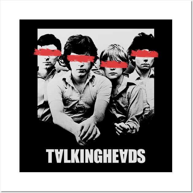 The Talking Heads Wall Art by meantibrann